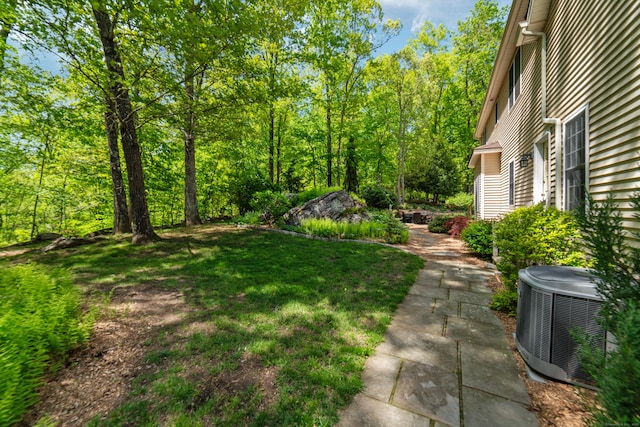 24 Scott Rd, Oxford, CT 06478 - view of green lawn featuring central AC
