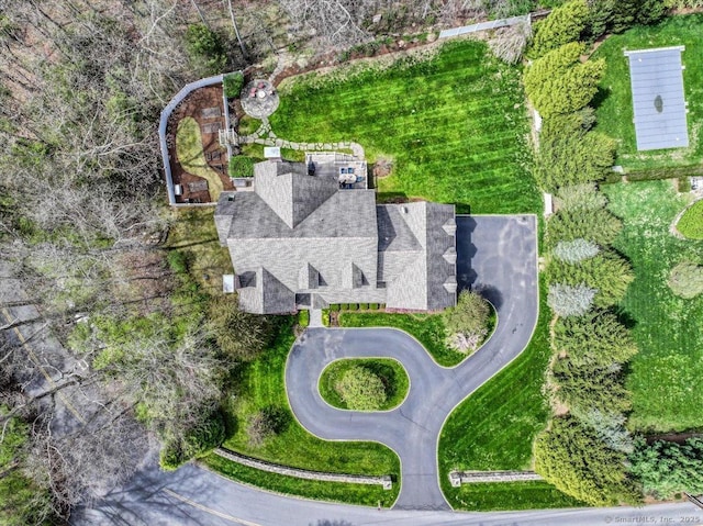 drone / aerial view