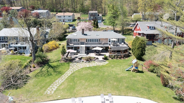 70 N Lake Shore Dr, Brookfield, CT 06804 - aerial view