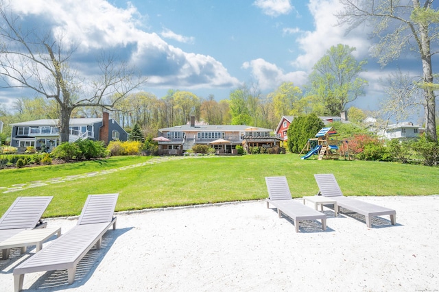 70 N Lake Shore Dr, Brookfield, CT 06804 - exterior space featuring a lawn and playground community