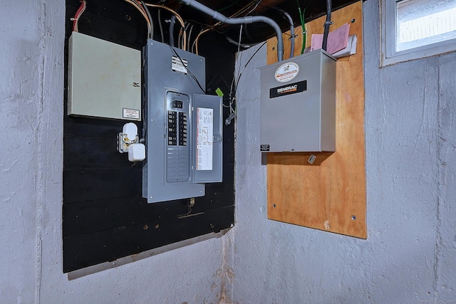 utilities with electric panel