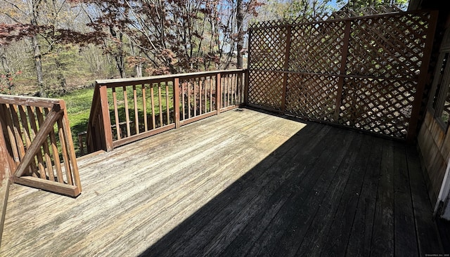 653 Andrew Mountain Rd, Naugatuck, CT 06770 - view of deck