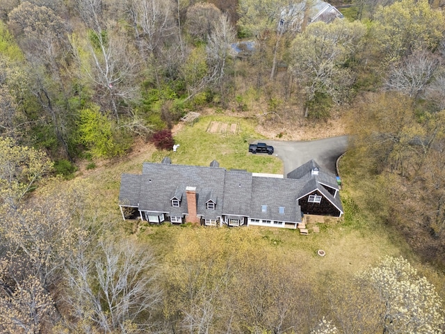 74 High St, Portland, CT 06480 - drone / aerial view