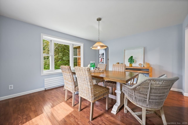 2851 Old Town Rd, Bridgeport, CT 06606 - dining space featuring wood finished floors