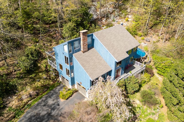 152 Brainard Hill Rd, Haddam, CT 06441 - bird's eye view