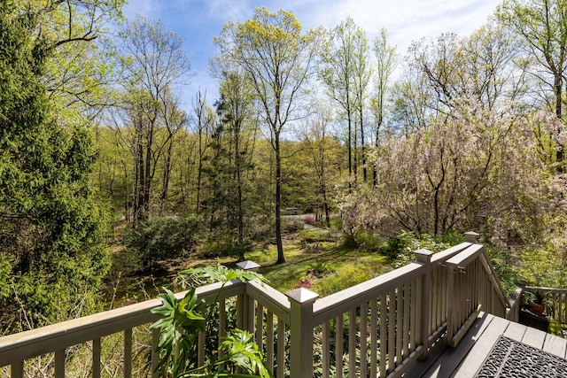 view of deck