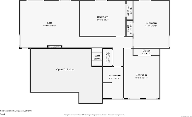 152 Brainard Hill Rd, Haddam, CT 06441 - view of layout