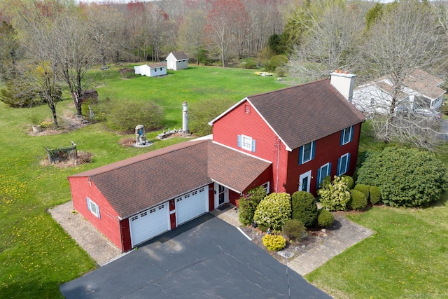 drone / aerial view
