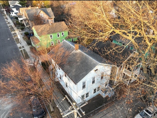 drone / aerial view