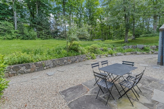 112 Easton Rd, Westport, CT 06880 - view of patio / terrace with outdoor dining area