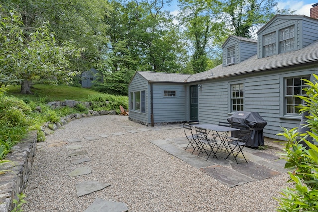 112 Easton Rd, Westport, CT 06880 - view of patio featuring area for grilling