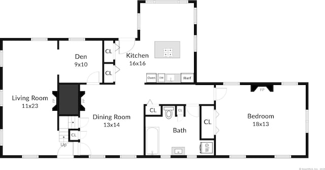 112 Easton Rd, Westport, CT 06880 - view of room layout