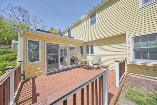 view of deck