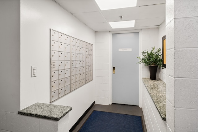 43 Harbor Dr Apt 312, Stamford, CT 06902 - view of community with a drop ceiling and mail area