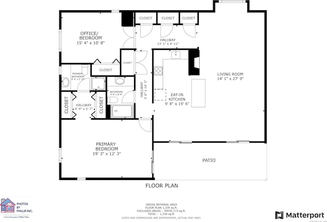 951 Heritage Vlg Unit B, Southbury, CT 06488 - view of floor plan / room layout