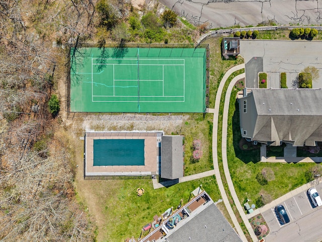 drone / aerial view