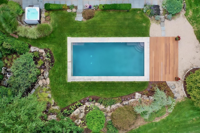 drone / aerial view