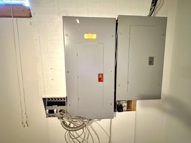 utilities with electric panel