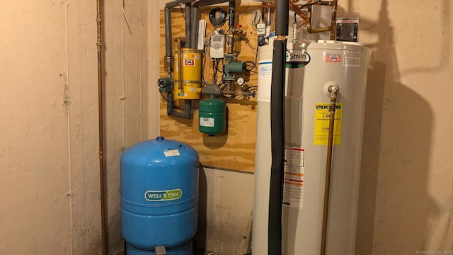utilities featuring water heater