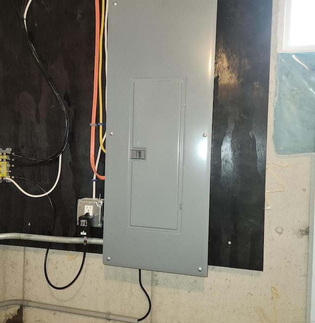 utilities with electric panel