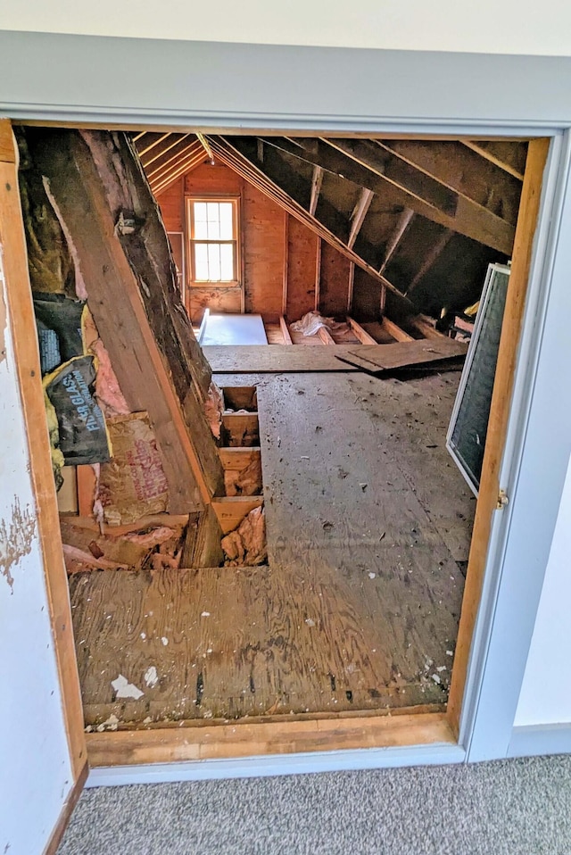 32 Great Hill Pond Rd, Portland, CT 06480 - view of unfinished attic