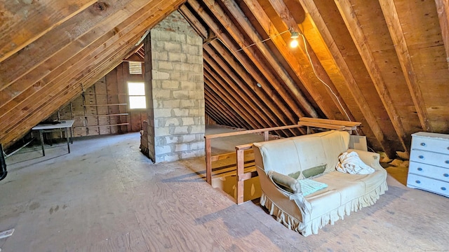 32 Great Hill Pond Rd, Portland, CT 06480 - attic with an upstairs landing