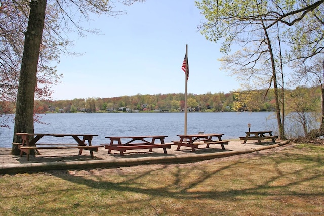 32 Great Hill Pond Rd, Portland, CT 06480 - exterior space featuring a view of trees and a water view