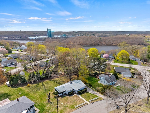 13 Ridgewood Dr, Norwich, CT 06360 - drone / aerial view featuring a residential view and a water view