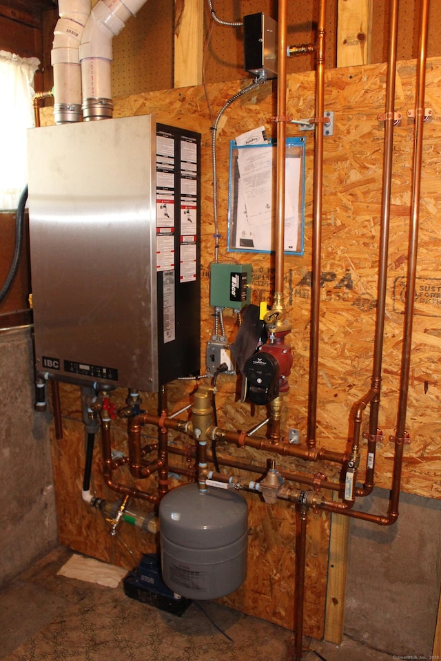 view of utility room