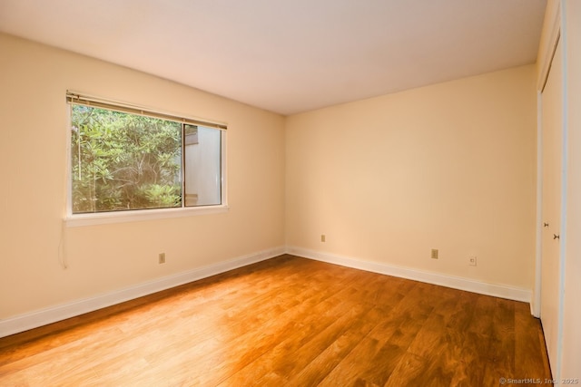 920 Heritage Vlg Unit A, Southbury, CT 06488 - unfurnished room with wood finished floors and baseboards