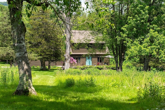 53 Upland Meadow Rd, Salisbury, CT 06068 - view of front of home with a forest view
