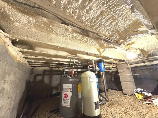 6 Fulton Dr, New Fairfield, CT 06812 - utility room with electric water heater