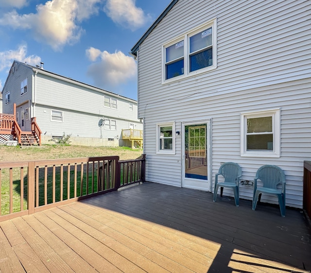 139 Downes St Unit 139, Waterbury, CT 06704 - view of wooden deck