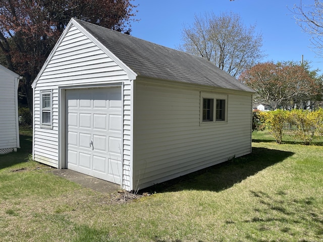 318 Billow Rd, Old Lyme, CT 06371 - view of detached garage