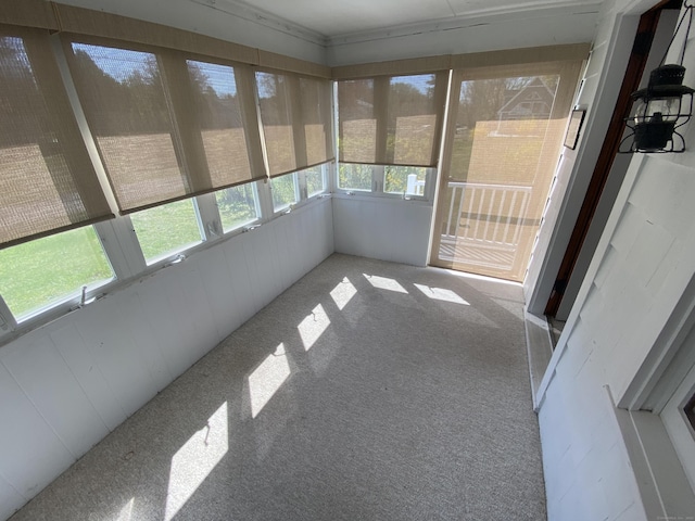 318 Billow Rd, Old Lyme, CT 06371 - view of unfurnished sunroom