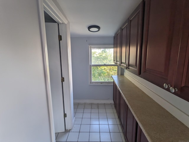 327 Center St, West Haven, CT 06516 - hallway with baseboards and light tile patterned flooring
