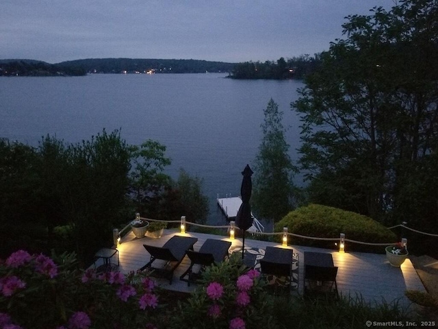 29 Old Neversink Rd, Danbury, CT 06811 - water view with a fire pit