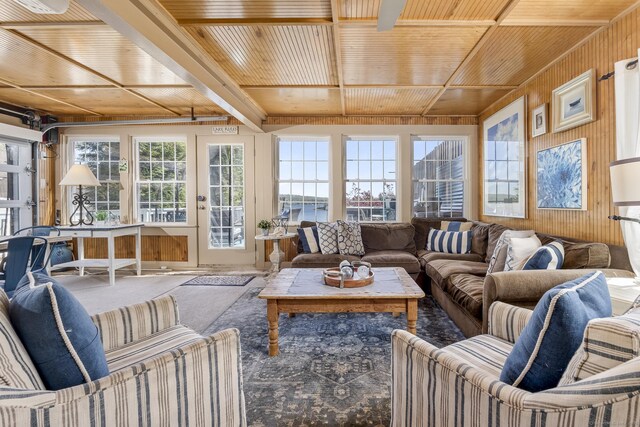 29 Old Neversink Rd, Danbury, CT 06811 - sunroom / solarium featuring french doors