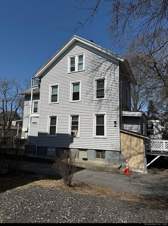 view of rear view of house