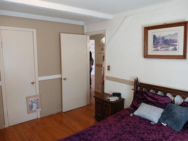 297 Whittemore Rd, Middlebury, CT 06762 - bedroom featuring hardwood / wood-style floors