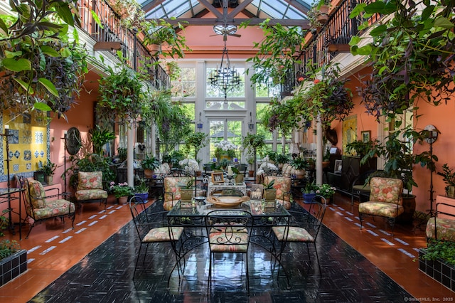 view of building lobby