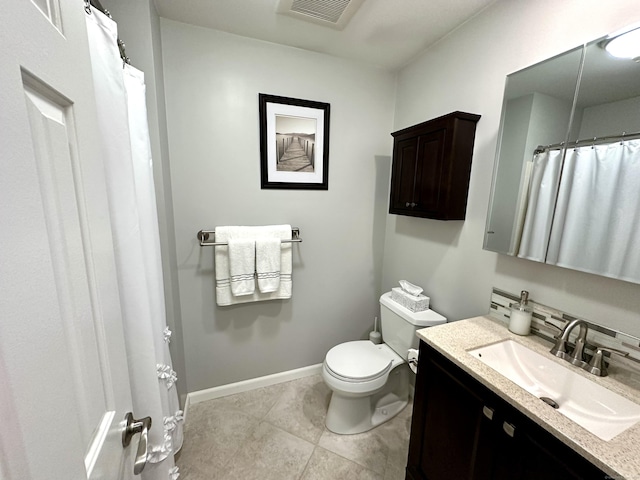103D Wendover Dr Unit D, Monroe, CT 06468 - full bath featuring toilet, baseboards, vanity, and tile patterned floors