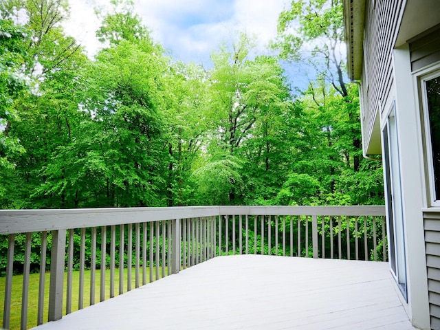 171 Charles Ln, Hebron, CT 06248 - view of wooden deck