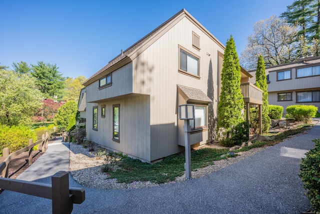 view of property exterior