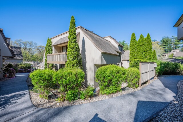 view of side of home