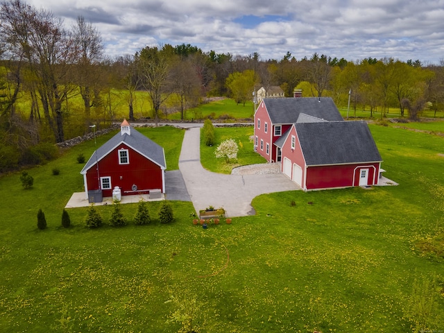 drone / aerial view