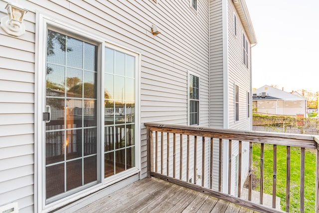 view of deck