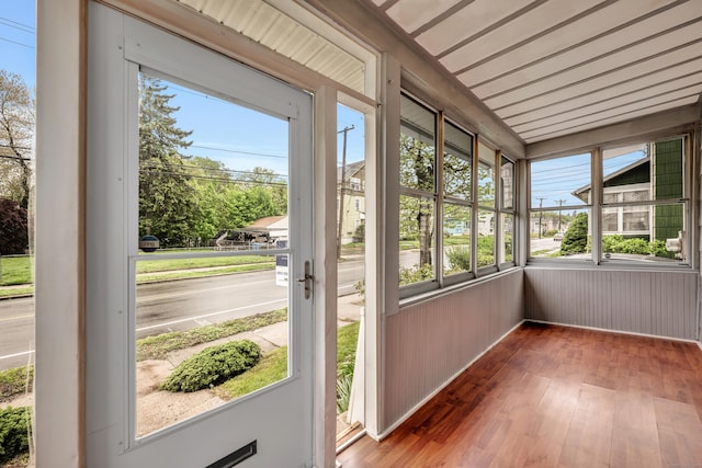 291 E St, New Britain, CT 06051 - unfurnished sunroom with plenty of natural light