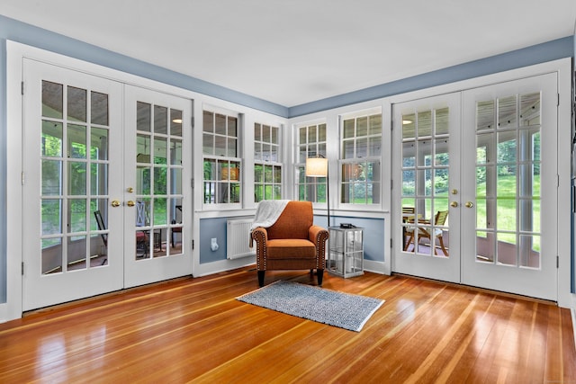 34 W Ave, Essex, CT 06426 - sunroom / solarium with french doors and radiator