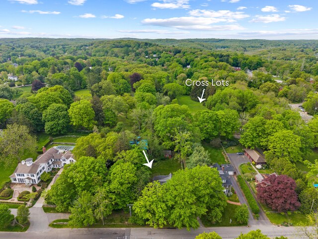 34 W Ave, Essex, CT 06426 - drone / aerial view of a heavily wooded area
